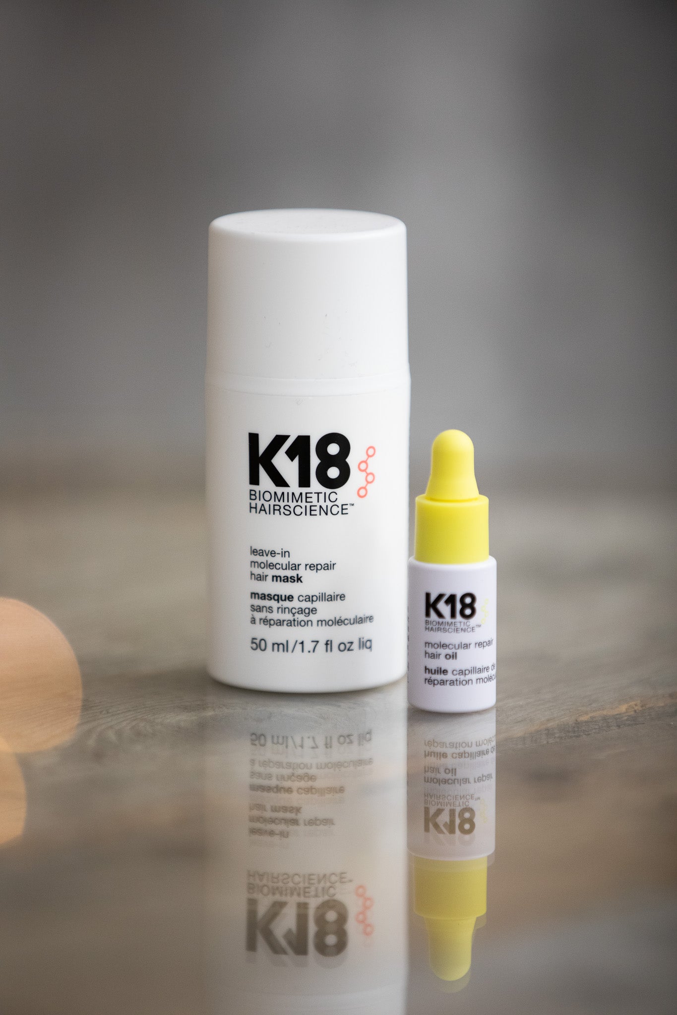 K18Hair Leave-in Molecular Repair Mask 50ml + K18Hair molecular repair hair oil 4ml