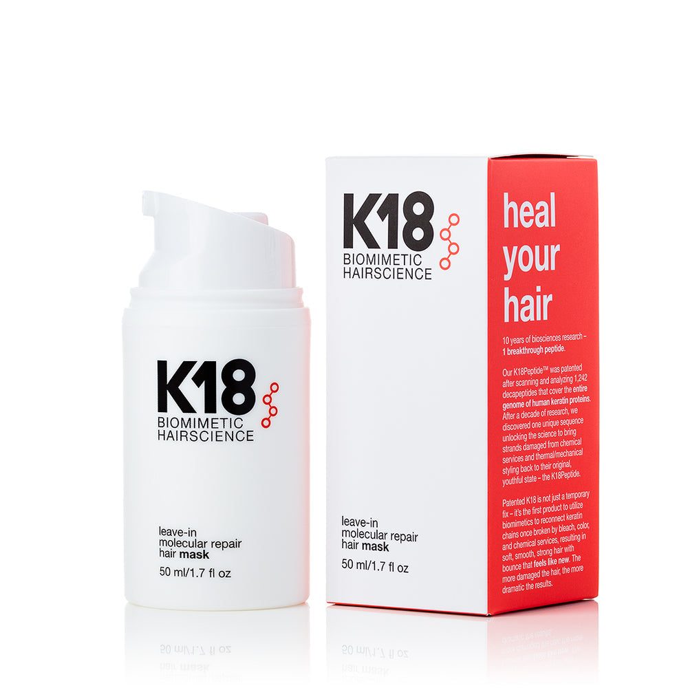 K18Hair Leave-in Molecular Repair Mask 50ml + K18Hair molecular repair hair oil 4ml